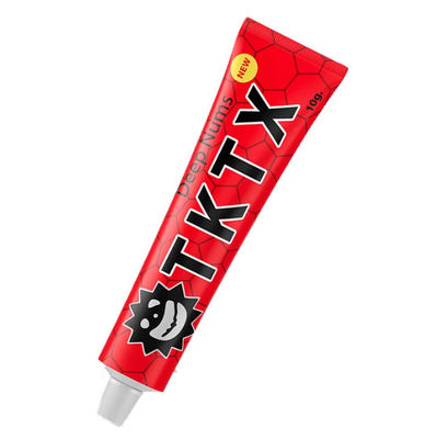 qualité Crème anesthésiante TKTX rouge 10g Crème anesthésique ODM Acceptable usine